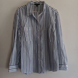 Sanctuary Lightweight Steady Boyfriend Shirt Size  1X